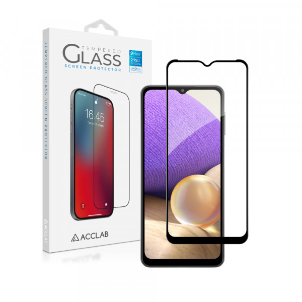 Фото - Захисне скло для смартфону ACCLAB Full Glue for Samsung A32 5G Black (1283126549281)