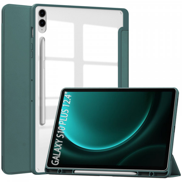 Фото - Чохол для планшету BeCover Soft Edge for Samsung Galaxy Tab S10 Plus (SM-X820/SM-X826) 12.4" Dark Green (712254)