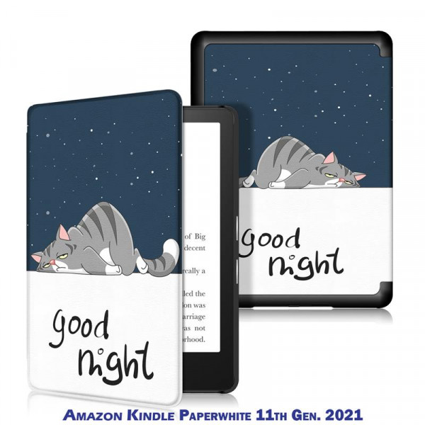 Фото - Чохол для електронної книги BeCover Smart for Amazon Kindle Paperwhite 11th Gen. 2021 Good Night (707213)