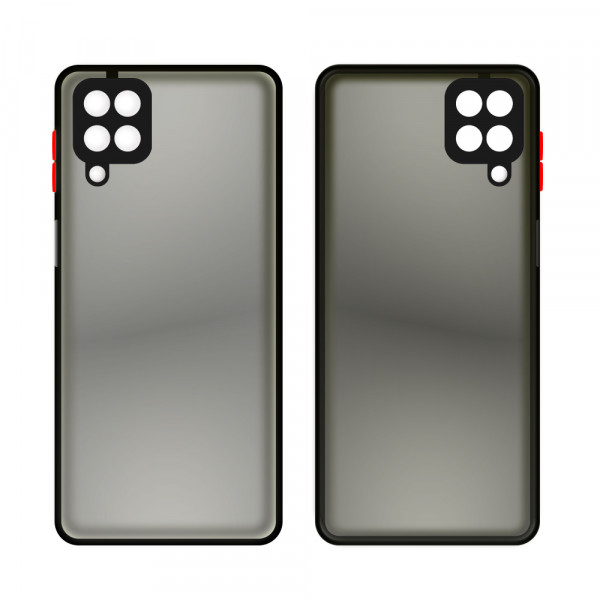 Фото - Чохол для смартфону Intaleo Smoky for Samsung A12 Black (1283126509865)