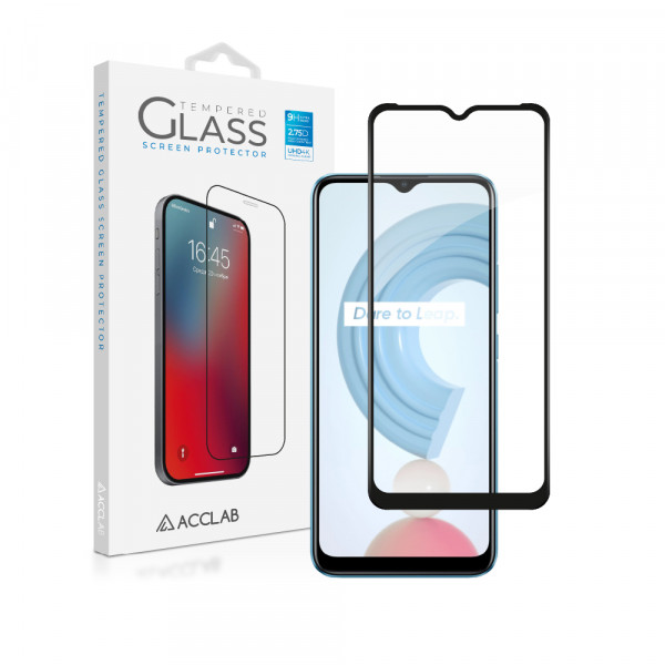 Фото - Захисне скло для смартфону ACCLAB Full Glue for Realme C25 Black (1283126518409)