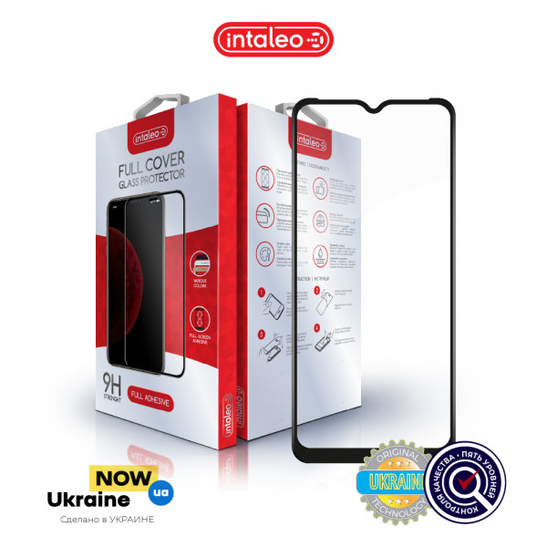 Фото - Захисне скло для смартфону Intaleo Full Glue for RealMe C25 Black (1283126518522)