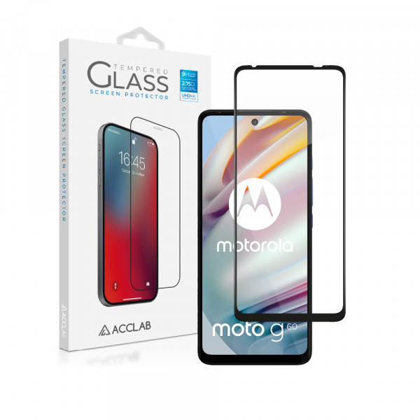 Фото - Захисне скло для смартфону ACCLAB Full Glue for MOTO G60S Black (1283126521171)