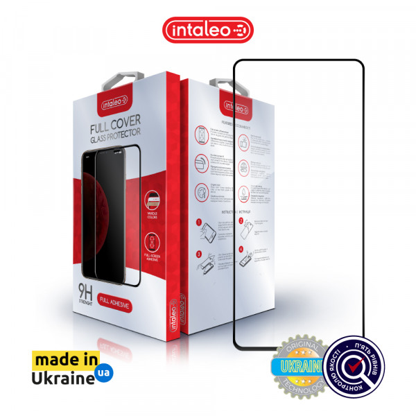 Фото - Защитное стекло для смартфона Intaleo Full Glue for Xiaomi Redmi Note 13 4G Black (1283126583896)