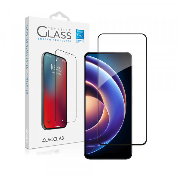 Фото - Захисне скло для смартфону ACCLAB Full Glue for Xiaomi Redmi Note 12R Black (1283126589836)