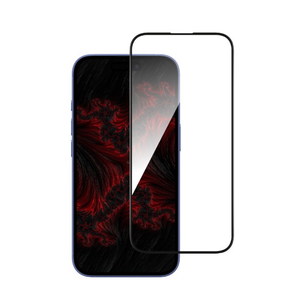 Фото - Защитное стекло для смартфона Intaleo Full Glue for Apple iPhone 16 Black (1283126593789)