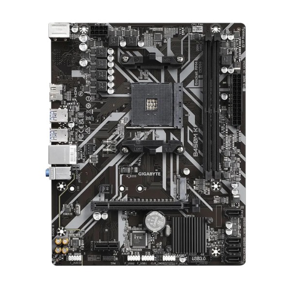 Фото - Материнская плата Gigabyte B450M K