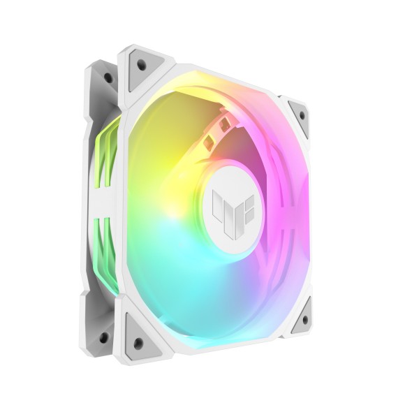 Фото - Корпусний вентилятор Asus TUF Gaming TR120 ARGB Reverse White (90DA00D3-B09000)