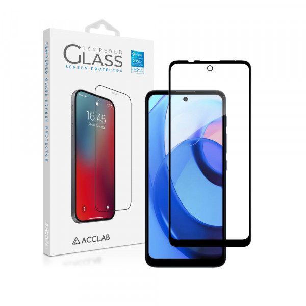 Фото - Захисне скло для смартфону ACCLAB Full Glue for Moto E30/E40 
Black (1283126545788)