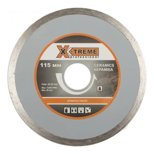 Фото - Диск алмазный X-Treme Ceramics 1A1R XT110125 (4222612)