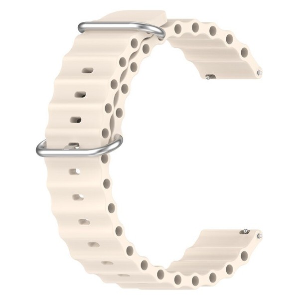 Фото - Ремешок для смарт-часов BeCover Wave Style (22mm) for Samsung Galaxy Watch (46mm) / Watch 3 (45mm) / Gear S3 Classic / Gear S3 Frontier Beige (714198)