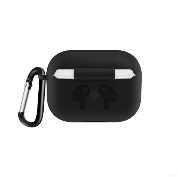Фото - Чохол для навушників BeCover Silicon Protection for Apple AirPods Pro Black (704493)