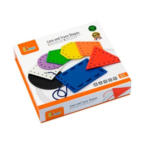 Фото - Настольная игра (до 2 лет) Viga Toys Геометрические фигуры (50538)