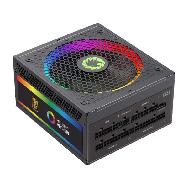 Фото - Блок питания для ПК Gamemax RGB 850 PRO (ATX3.1 PCIe5.1)