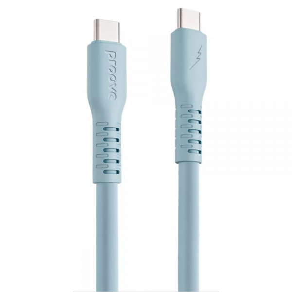 Фото - Кабель Proove Eternal Type-C to Type-C 60W 1m Light Blue (CCET60002208)