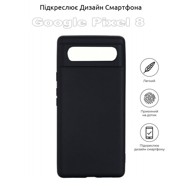 Фото - Чехол для смартфона BeCover for Google Pixel 8 Black (710165)