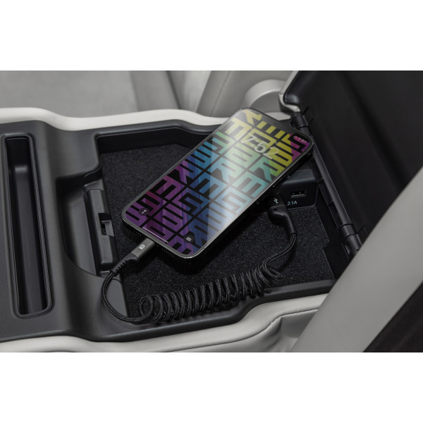 Фото - Кабель синхронізації даних Armorstandart AR17 Spiral USB-A to Lightning 2.4A 1m Black (ARM75391)