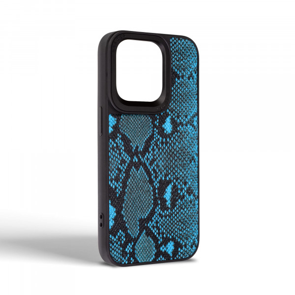 Фото - Чохол для смартфону Harder Genuine Snake for Apple iPhone 14 Pro Dark Blue (ARM76787)