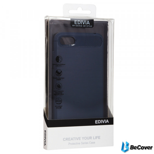 Фото - Чохол для смартфону BeCover Carbon Series for Xiaomi Redmi Go Deep Blue (703357)