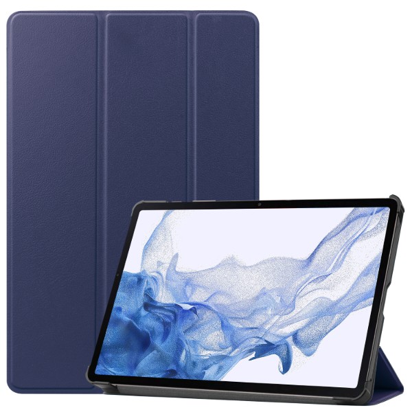Фото - Чохол для планшета BeCover Smart Case for Samsung Galaxy Tab S9 (SM-X710/SM-X716)/S9 FE (SM-X510/SM-X516B) 11.0" Deep Blue (709891)