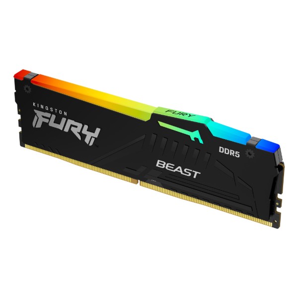 Фото - Память DDR Kingston 32GB DDR5 CL32 DIMM FURY Beast RGB EXPO (KF564C32BBEA-32)