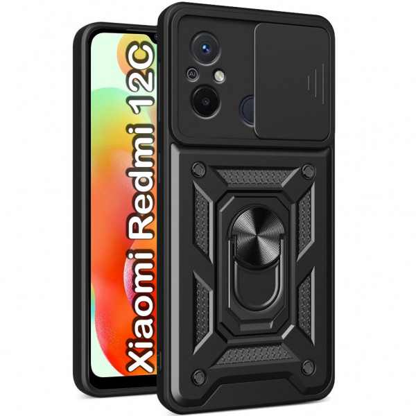 Фото - Чехол для смартфона BeCover Military for Xiaomi Redmi 12C Black (709165)