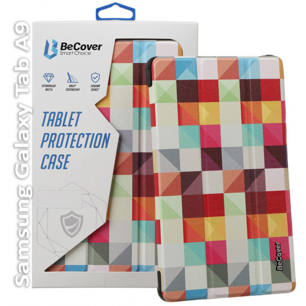 Фото - Чохол для планшету BeCover Smart Case for Samsung Galaxy Tab A9 SM-X115 8.7" Square (709918)