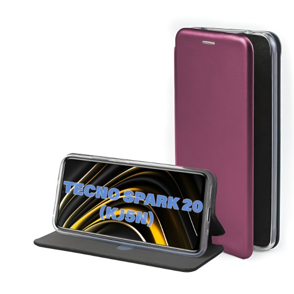 Фото - Чехол для смартфона BeCover Exclusive for Tecno Spark 20 (KJ5n) Red Wine (711239)