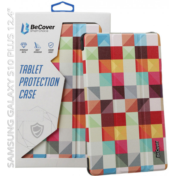 Фото - Чохол для планшету BeCover Smart Case for Samsung Galaxy Tab S10 Plus (SM-X820/SM-X826) 12.4" Square (712247)
