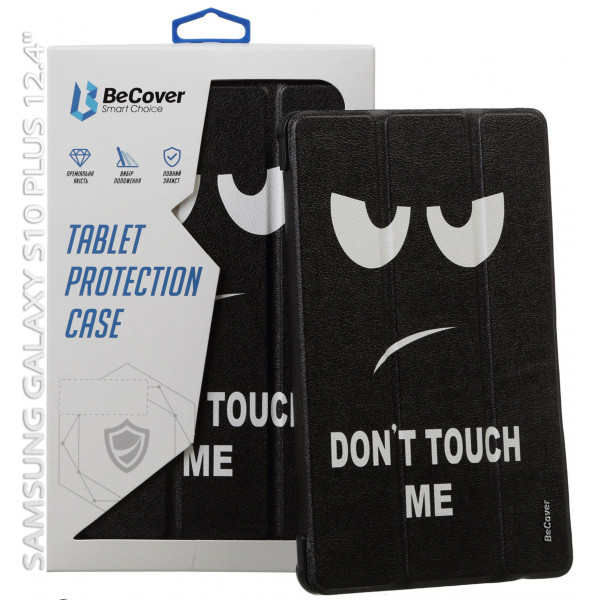 Фото - Чохол для планшету BeCover Smart Case for Samsung Galaxy Tab S10 Plus (SM-X820/SM-X826) 12.4" Don’t Touch (712242)