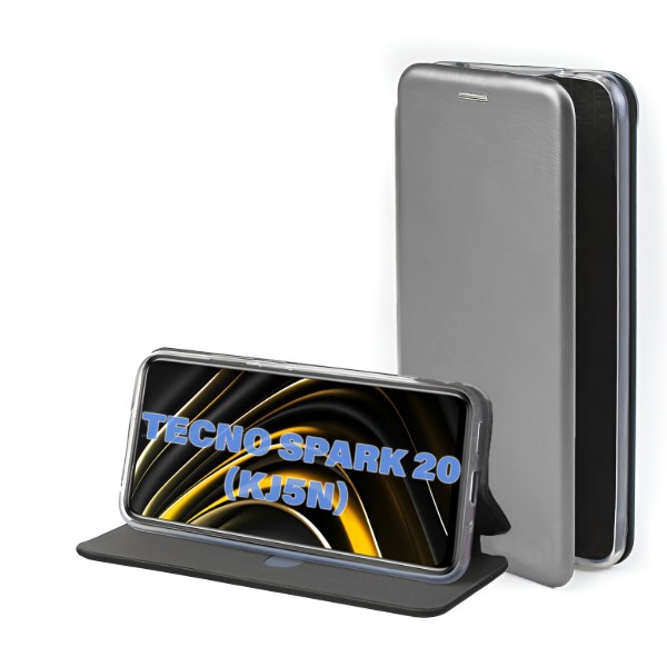 Фото - Чехол для смартфона BeCover Exclusive for Tecno Spark 20 (KJ5n) Gray (711243)