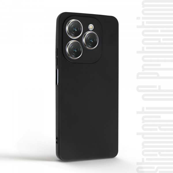 Фото - Чохол для смартфону Armorstandart Matte Slim Fit for Tecno Spark 20 Pro (KJ6) Camera cover Black (ARM74402)