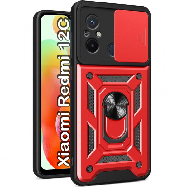 Фото - Чохол для смартфону BeCover Military for Xiaomi Redmi 12C Red (709168)