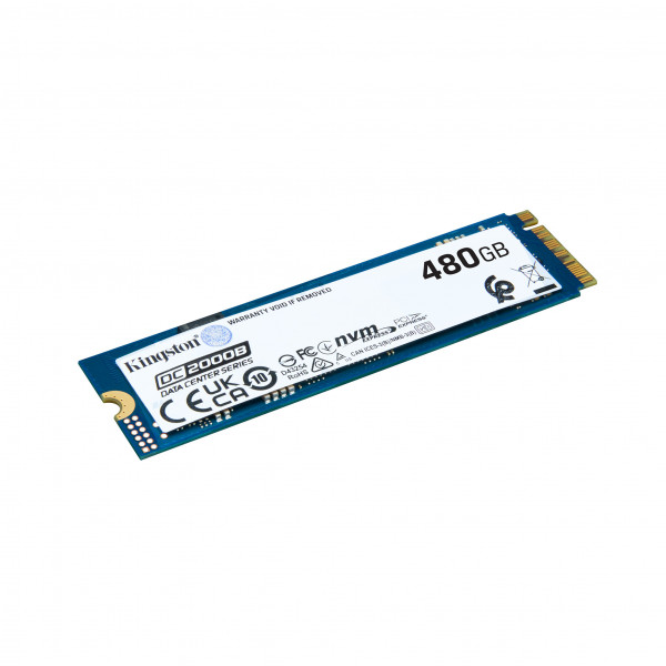 Фото - SSD-накопичувач внутрішній Kingston DC2000B 480GB M.2 2280 NVMe PCIe 4.0 x4 3D TLC (SEDC2000BM8/480G)