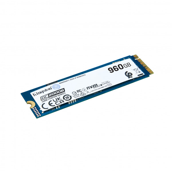 Фото - SSD-накопичувач внутрішній Kingston DC2000B 960GB M.2 2280 NVMe PCIe 4.0 x4 3D TLC (SEDC2000BM8/960G)
