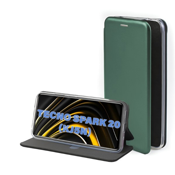 Фото - Чохол для смартфону BeCover Exclusive for Tecno Spark 20 (KJ5n) Dark Green (711242)