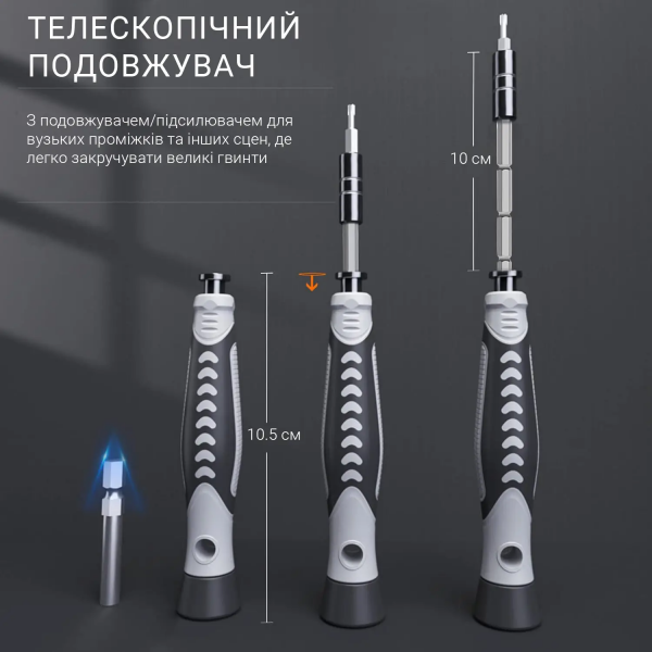 Фото - Викрутка зі змінними бітами INSPIRE KS-840130 130 в 1