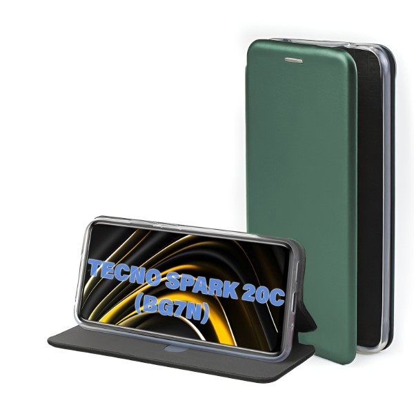 Фото - Чохол для смартфону BeCover Exclusive for Tecno Spark 20C (BG7n) Dark Green (711249)