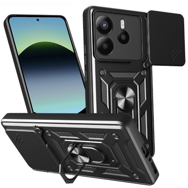 Фото - Чохол для смартфону BeCover Military for Xiaomi Redmi Note 14 4G Black (713451)