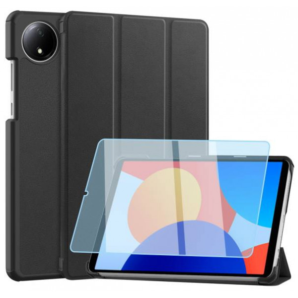 Фото - Чохол для планшета AIRON Premium for Xiaomi Redmi Pad SE 8.7'' 2024 із захисною плівкою та серветкою Black (4822356758486)