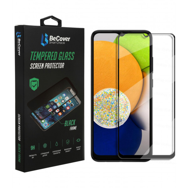 Фото - Захисне скло для смартфону BeCover for Samsung Galaxy A13 5G SM-A136 Black (707319)