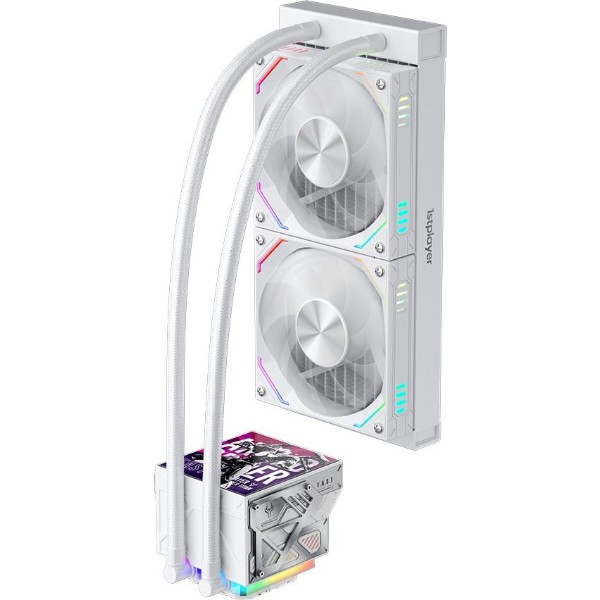 Фото - Водяна система охолодження 1stPlayer FT-240 White