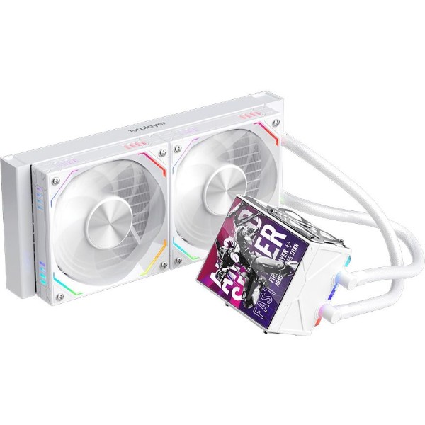 Фото - Водяна система охолодження 1stPlayer FT-240 White