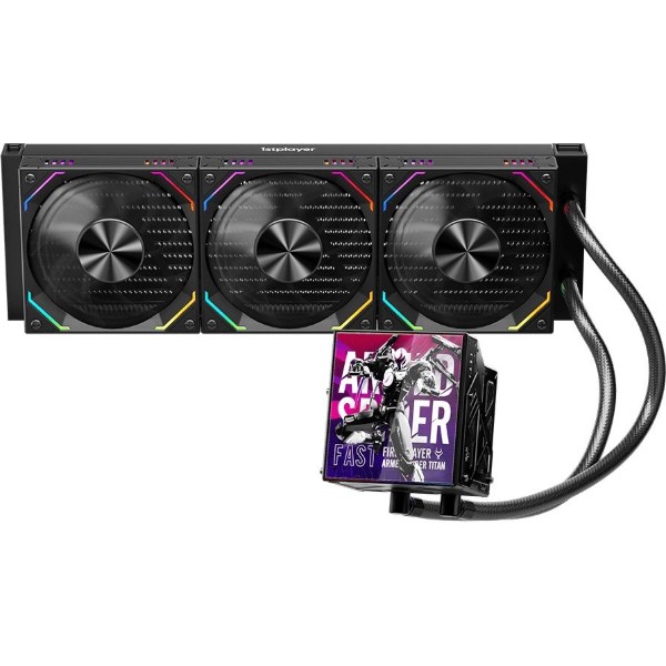 Фото - Водяна система охолодження 1stPlayer FT-360 Black
