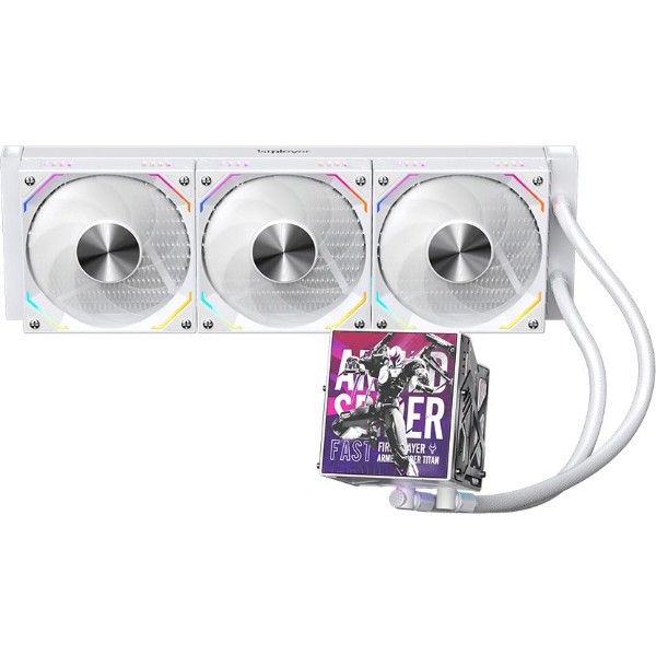 Фото - Водяна система охолодження 1stPlayer FT-360 White