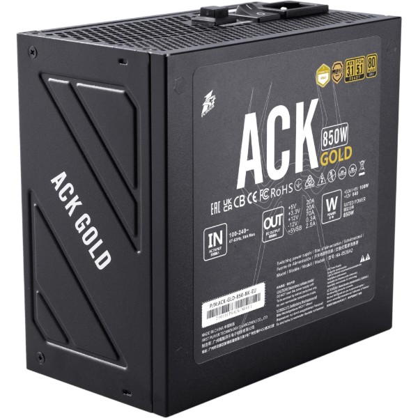 Фото - Блок питания для ПК 1stPlayer HA-850BA2 850W (ACK-GLD-850-BK-EU)