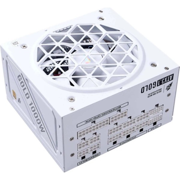 Фото - Блок питания для ПК 1stPlayer HA-1000BA4 1000W White (NGDP-GLD-1000-WH-EU)