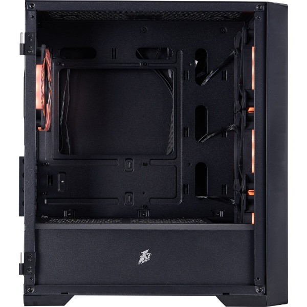 Фото - Корпус 1stPlayer T4-BK-4FS7 Black