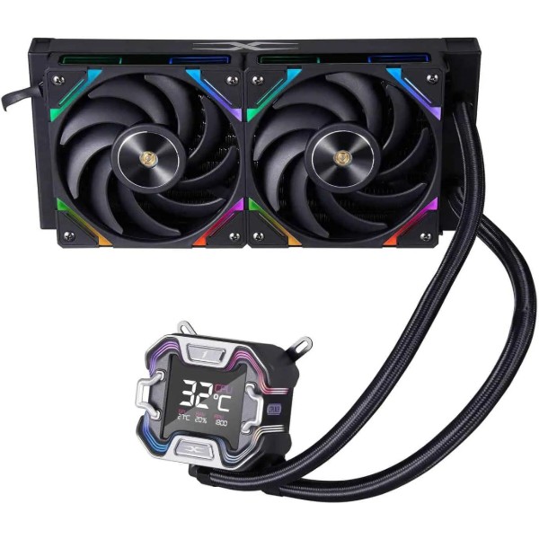Фото - Водяна система охолодження 1stPlayer X-240E Black