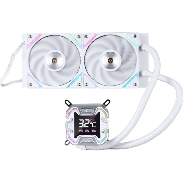 Фото - Водяна система охолодження 1stPlayer X-240E White